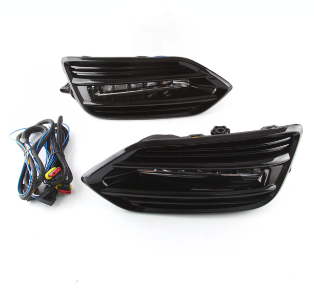   KEEN 12V Daytime Running light for VEZEL HRV 2019 2020 LED DRL with Flowing Turn Signal Driving Head Daylight