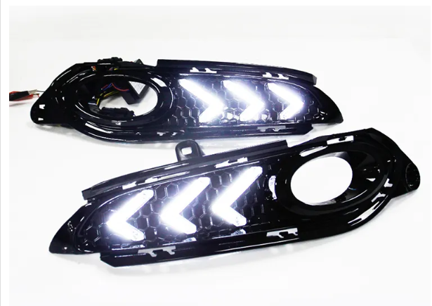  KEEN Waterproof Car Lamp LED Daytime Running Light Fog Light Cover LED for Honda Vezel 2014-2018