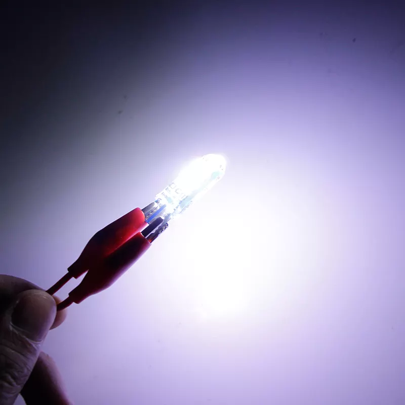 KEEN 12V Car LED T10 3014 15smd W5W Silicone Light Bulb Auto Interior Reading Lamp Clearance Lights White 6000K