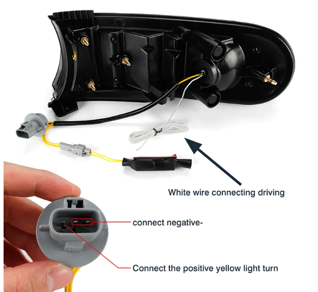 KEEN 12V LED DRL Daytime Running Light For Toyota FJ Land Cruiser 2007-2021 Flow Turn Lights Start-scan Fog lamp Headlight