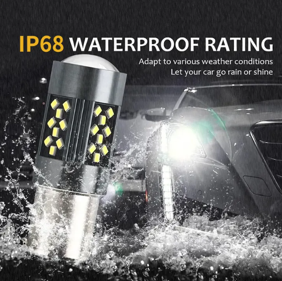 KEEN 12V led Car Bulb 1156 2016 42SMD 1157 Ba15s T15 W16W Turn Signal Reverse Lamp Tail Light T20 T25 Led Light 7443 7440 Led