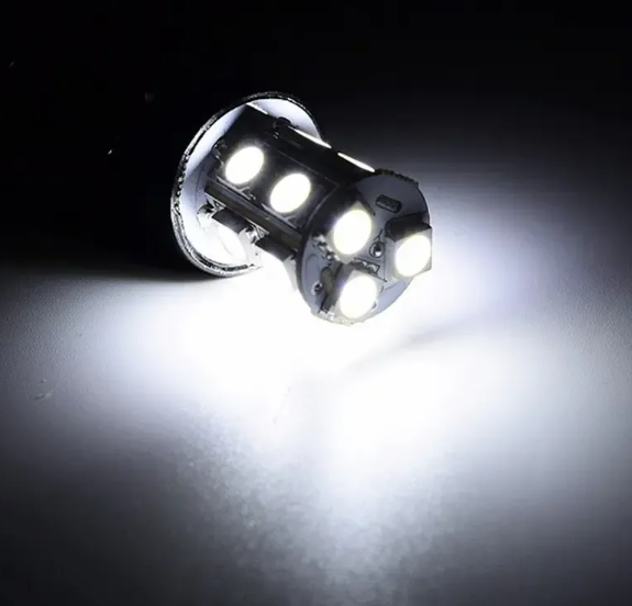   KEEN 12V T20 13SMD 7443 Car Turn Signal Bulb Stop Brake Tail Light 1156 1157 W21W 5050 Backup Reverse Lamp T25 T20 Led Car Bulbs