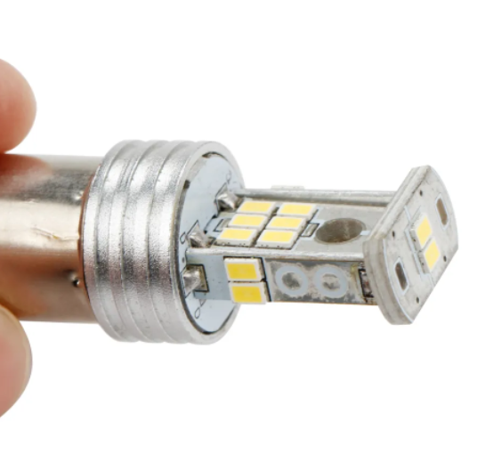 KEEN 12-24V 1157 LED Bulb 3030 18SMD BAU15S PY21W 1156 BA15S P21W Canbus 7443 3157 Reverse Brake Lamp Car LED Turn Signal Light