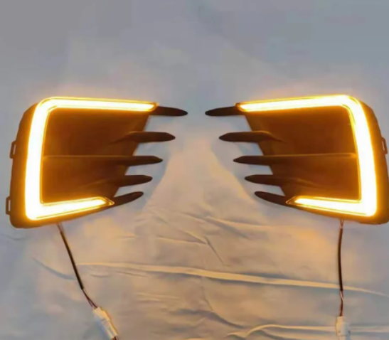   KEEN led Daytime Running Light for Honda City 2019 2020 2021 LED DRL Turn Signal Fog Light Auto Headlights