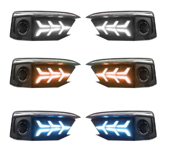 KEEN 12V LED Daytime Running Lights for Honda Civic 10th 2019-2020 DRL Sequential Turning Driving Fog Lamp Head Light