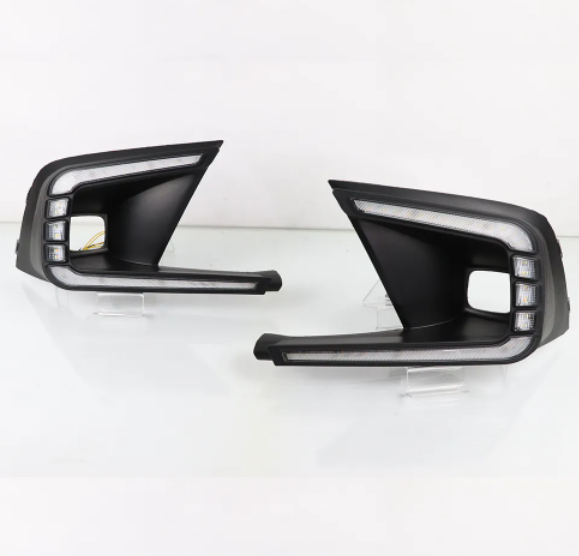 KEEN 12V Car Daytime Running Light for Honda Civic 2021-2022 Start-scan LED DRL with Dynamic Turn Signal Driving Fog Lamp