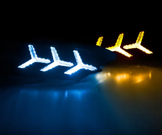 KEEN Hot Sale LED DRL for Honda Civic 2016-2018 Daytime Running Lights with Turning Driving Fog Lamp Headlight