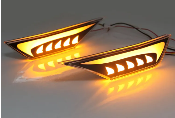 KEEN Fender Light Day Running Light for Honda Civic led Side Marker Lights Driving Turning Lamp