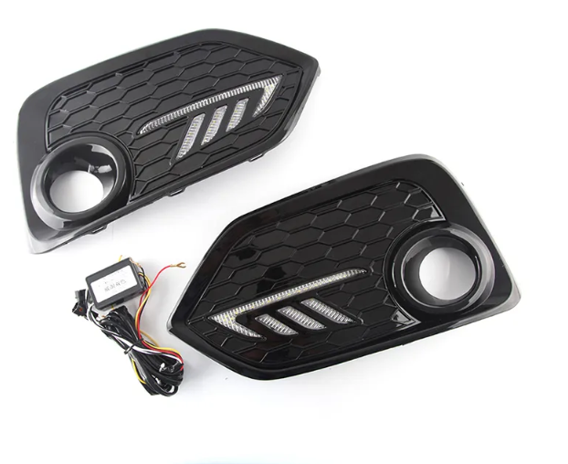 KEEN Auto Body Parts LED DRL Daytime Running Light With Fog lamp For Civic 2019 With Yellow Light