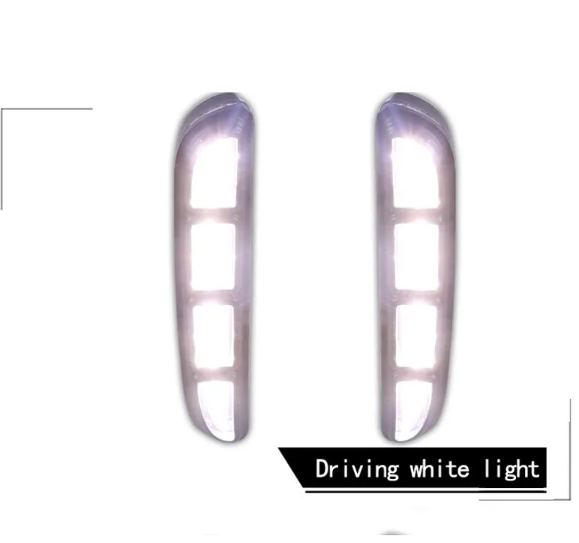  KEEN New 12V Led DRL for Honda Accord 2021 2022 Flow Turn Signal Daytime Running Light Driving Fog Light LED