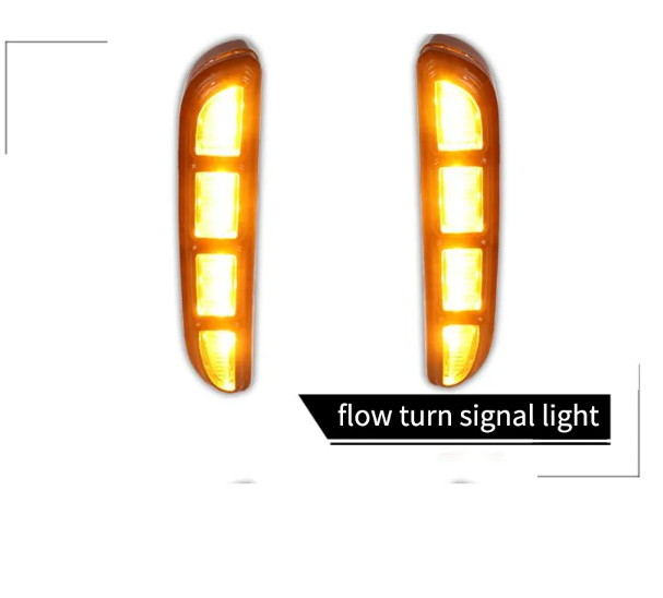  KEEN New 12V Led DRL for Honda Accord 2021 2022 Flow Turn Signal Daytime Running Light Driving Fog Light LED