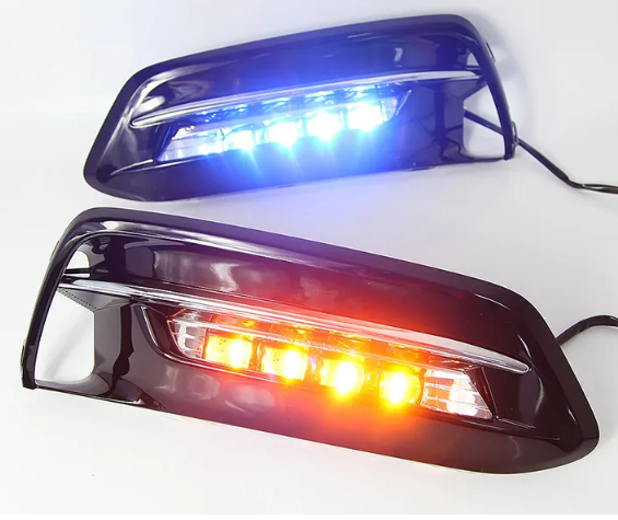  KEEN 12V Daytime Running Light for Honda Accord 10th 2018-2019 Turning Signal Light LED DRL Driving Fog Lamp Cover LED