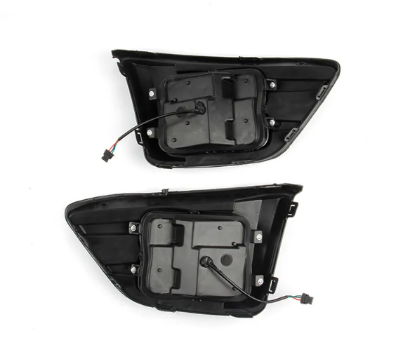 KEEN Auto led DRL for Honda Fit Jazz 2014-2017 White and Amber Daytime Running Lamp Driving Fog Light Head Light