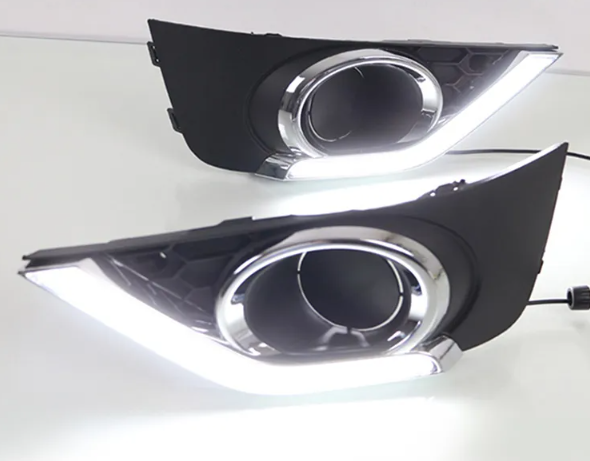 KEEN 12V Car Part led DRL for Honda BRV BR-V 2015 2016 2017 Daytime Running Light Turning Lamp Driving Fog Lights