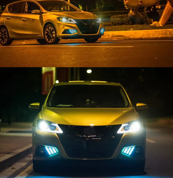 KEEN Factory Price Wholesale Daytime Running Light Led Car DRL for 2016-2020 Nissan Tiida   
