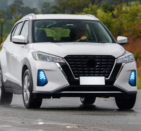 KEEN Car Daytime Running Light for Nissan Kicks 2021 2022 DRL Start-scan Driving Fog lamp with Dynamic Turn Signal Headlight