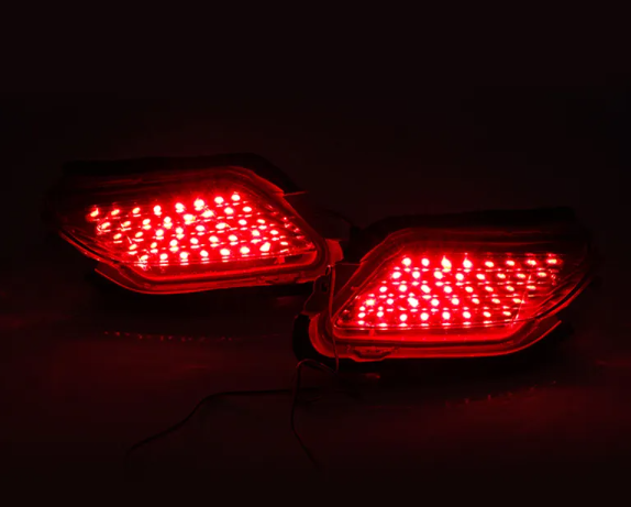  KEEN Hot Sale Reflectors LED for Toyota Vios 2014-2016 Tail Warning Lamp Rear Brake Light 12V Car Lights