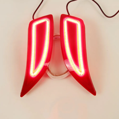  KEEN Waterproof Auto Tail Lamp for Toyota Camry 2015 2016 Turn Signal Rear Bumper Reflectors Brake Warn Lights