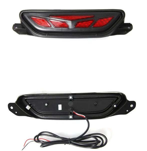   KEEN Car LED Reflectors Light for Toyota CHR 2018-2020 Tail Light Flash Brake Light Rear Middle Bumper Lamp