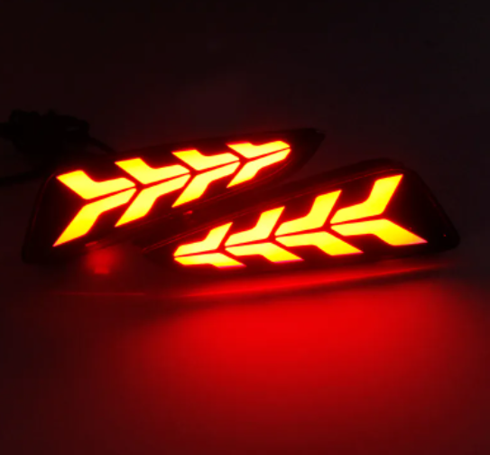 KEEN Waterproof Car Led Rear Bumper Lamp for Toyota CHR 2018-2020 IZOA Auto Tail Light Warn Brake Parking led