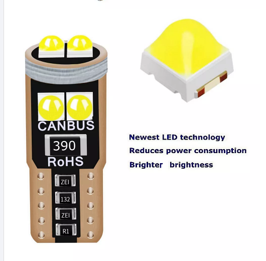   KEEN T10 W5W LED Canbus 3030 6SMD No Error Car Interior Reading Dome Lights Auto Parking Lamp Wedge Tail Side Bulb