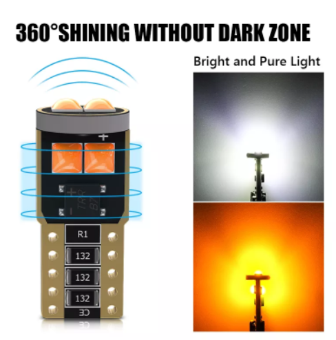   KEEN T10 W5W LED Canbus 3030 6SMD No Error Car Interior Reading Dome Lights Auto Parking Lamp Wedge Tail Side Bulb