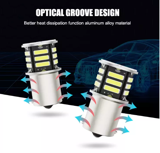 KEEN DC 12V Car Led 1156 BA15S P21W 1157 BAY15D P21/5W 21SMD 7020 Chip Auto Led Brake Light Turn Signal Lamp S25 Led Bulbs
