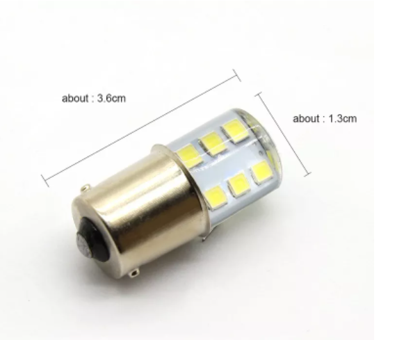  KEEN 12V Silicone Car LED Flash 1157 Light Bulb 2835 12smd BA15D Led 1156 BA15S PY21W Turn Signal Brake Lamp Auto Tail light