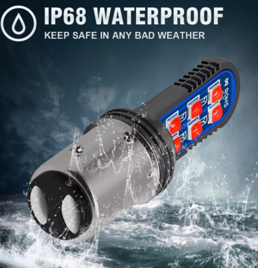 KEEN DC 8-80V Auto LED 1156 BA15S 1157 BA15D 3030 12 SMD T20 7440 7443 Canbus Car Lamp Tail Lamp Brake Signal Light Bulb