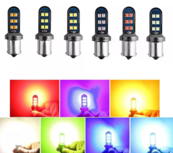 KEEN DC 8-80V Auto LED 1156 BA15S 1157 BA15D 3030 12 SMD T20 7440 7443 Canbus Car Lamp Tail Lamp Brake Signal Light Bulb