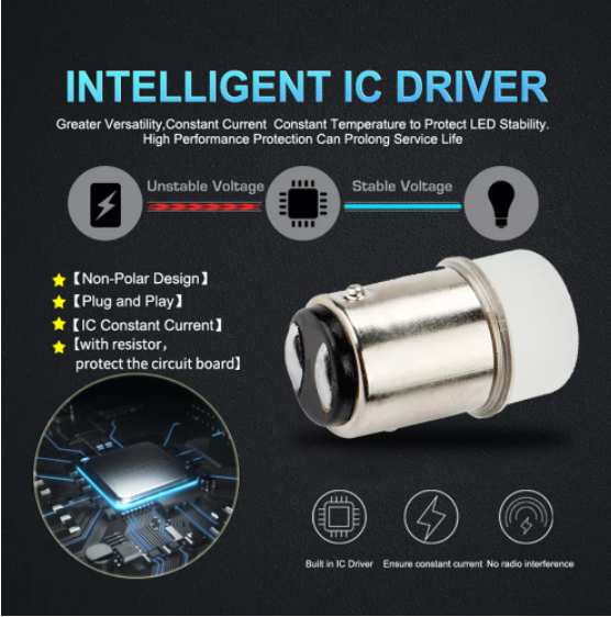 KEEN 3W LED Car Lights 1156 BA15S BA15D LED 1157 3014 9SMD P21W P21/5W Auto Turn Signal Light Brake Tail Lights Bulbs