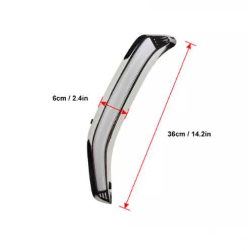 KEEN 12V LED Auto Light Daytime Running Light for Subaru Forester 2013-2016 Fog Light DRL Amber Car Turning