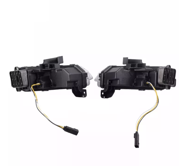 KEEN 12V New LED DRL for DRL For Chevrolet Camaro 2019 2020 2021 Daytime Running Light with Flow Turn Signal Fog Lamp Head Light