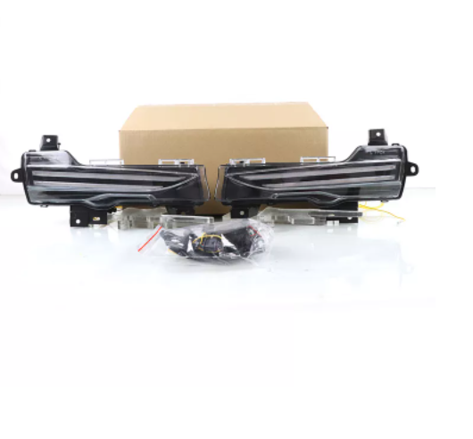  KEEN New led DRL for Tesla Model 3 Model y 2019-2022 Start-scan Daytime Running Lights with Flow Turn Signal Driving Fog Lamp