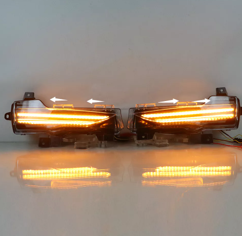  KEEN New led DRL for Tesla Model 3 Model y 2019-2022 Start-scan Daytime Running Lights with Flow Turn Signal Driving Fog Lamp