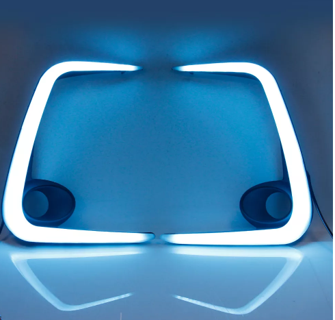 KEEN Car Light DRL for Toyota Corolla 2019 2020 U-shape Daylight Driving Headlights Auto Turn Lamp Foglight led