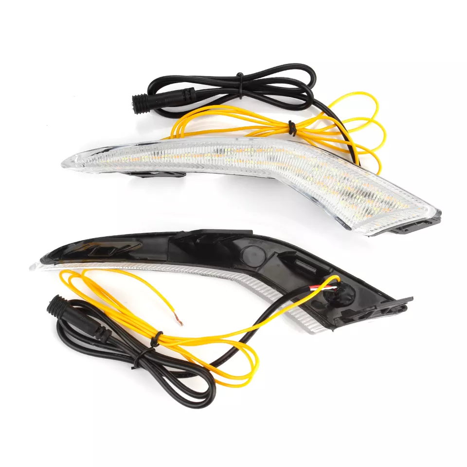 KEEN Auto Parts Front LED DRL for Toyota Corolla Levin 2019-2021 Daytime Running Lights Turn Signal Lamp Driving Head Lamps