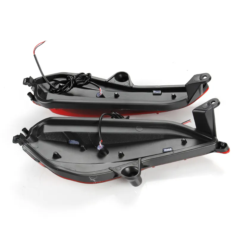 KEEN New Style For 2017 2018 2019 Toyota Yaris Car LED Rear Bumper Reflector Taillight Parking Brake Light