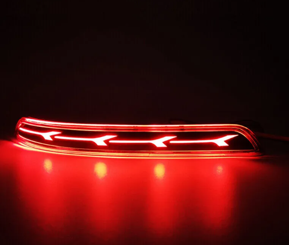  KEEN Car Led Tail Light for Toyota Innova 2015 2016 2017 Rear Bumper Light Brake Turn Signal Reflector Fog Lamp