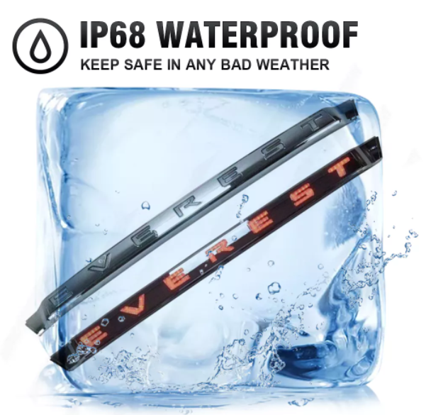  KEEN 12V led Trunk Light for Ford Everest 2018 Brake Light Tail Lamp Rear Through Driving Lights