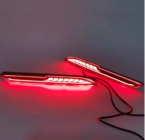   KEEN Car Part Rear Bumper Lamp for Kia SONET 2020 2021 2022 Reflector Light Flow Turn Signal Brake Tail Lights