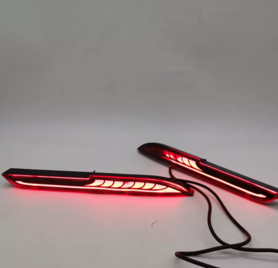   KEEN Car Part Rear Bumper Lamp for Kia SONET 2020 2021 2022 Reflector Light Flow Turn Signal Brake Tail Lights