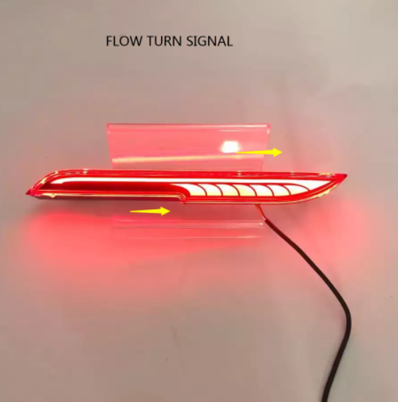   KEEN Car Part Rear Bumper Lamp for Kia SONET 2020 2021 2022 Reflector Light Flow Turn Signal Brake Tail Lights