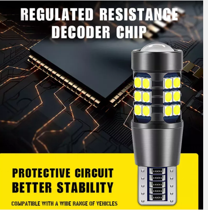 KEEN 12-24V LED T15 Light Bulb T20 T25 1156 1157 3030 27SMD 7440 7443 Canbus Auto Reverse Lights Turning Brake Tail Lamp