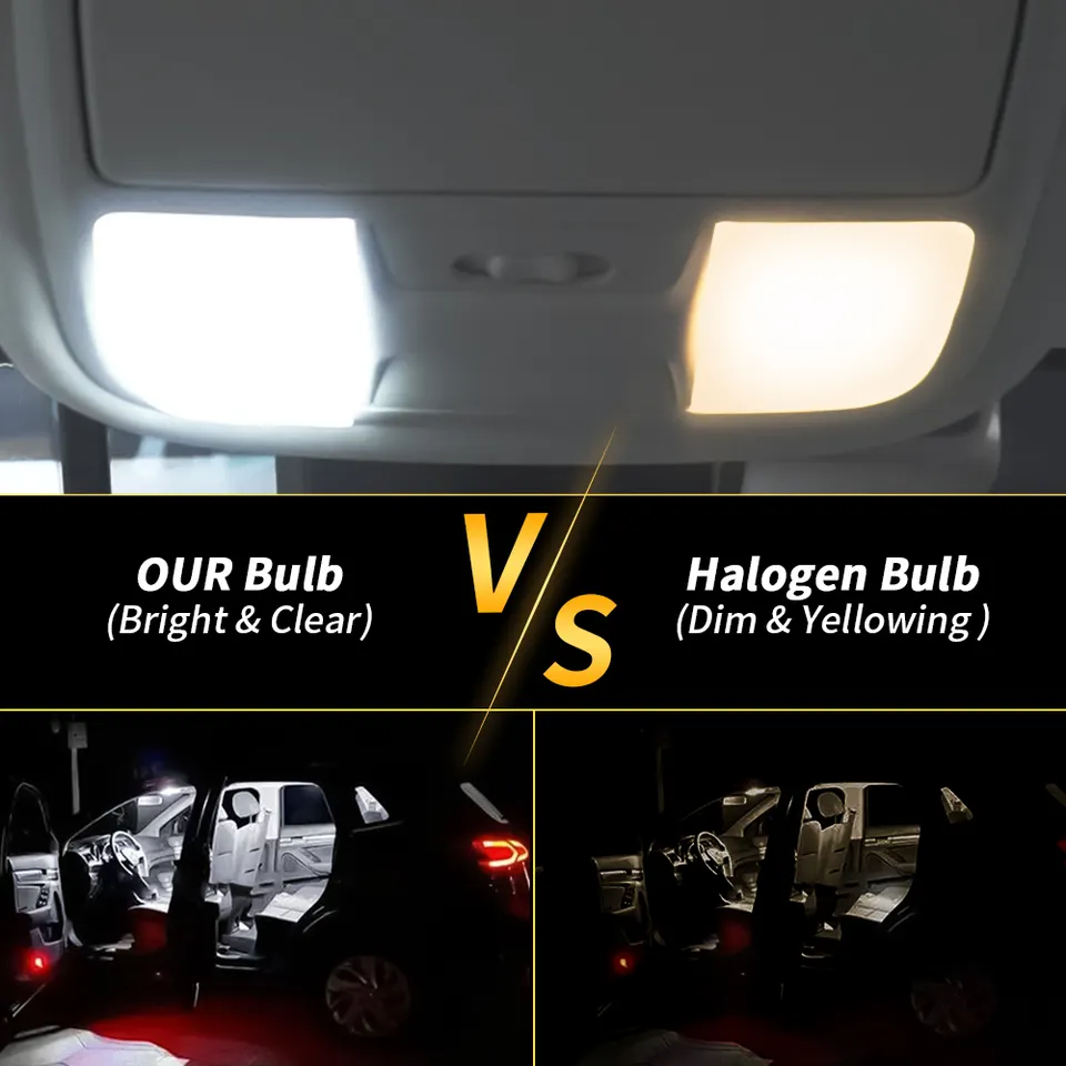  KEEN Festoon 31mm 36mm 39mm 41mm LED Dome Map Light C5W 3014 LED Canbus Auto Car Interior Bulb 12V