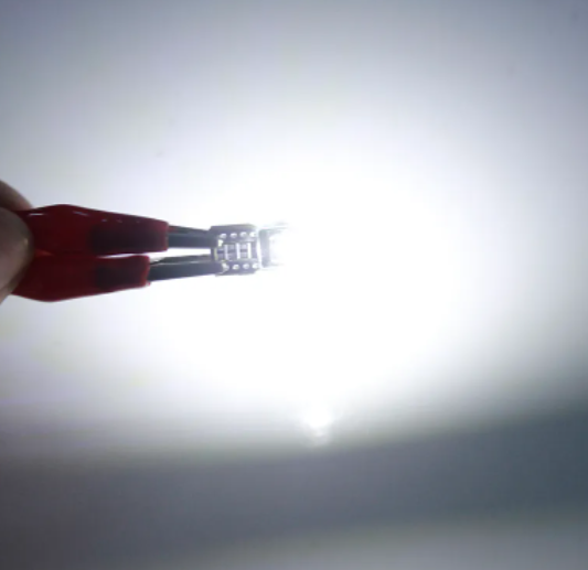   KEEN 12V Glass Housing T10 W5W Led 3030 2smd Wedge Bulbs Canbus Auto Side Lamp Car Interior Reading Lights led t10 3030