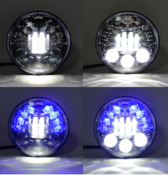   KEEN 5.5 inch 12-80V led Work Light for Truck SUV 4x4 Car Motorcycle 60W Round Hi/Lo Beam Headlight Driving DRL