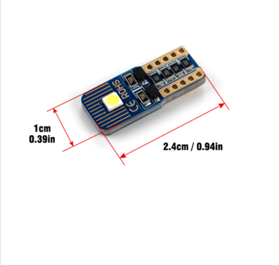  KEEN W5W Led 194 168 3030 2Smd Interior Reading Lamp Car License Plate Lights Bulb Park Light T10 Bulbs Canbus