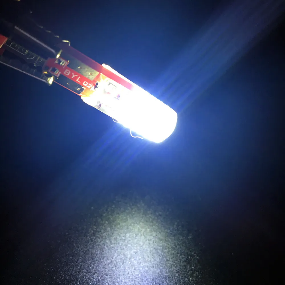  KEEN 12V Led T10 Silicone 24 smd 3014 LED 194 168 Canbus W5W 24SMD Car Auto License Plate Wedge Light Bulb Parking Lamp