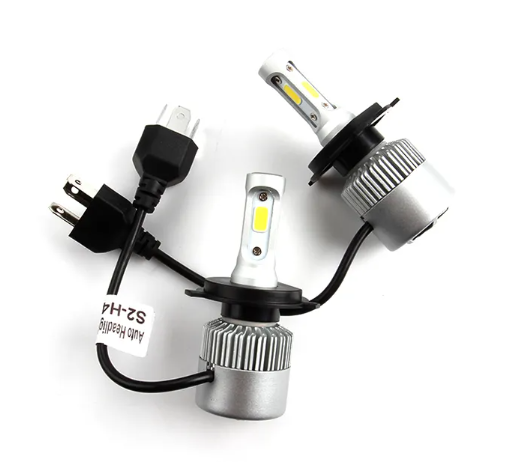 KEEN Super Bright Auto S2 LED Headlight Bulb H1 H3 H4 H7 H11 9005 9007 H13 S2 COB Headlamp 6500k